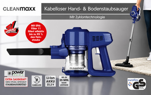 Cleanmaxx akku staubsauger - cleanmaxx,