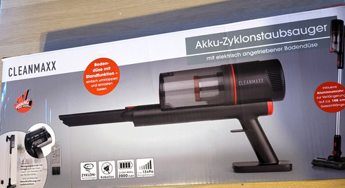 Cleanmaxx akku stabstaubsauger - cleanmaxx, akku-stabstaubsauger